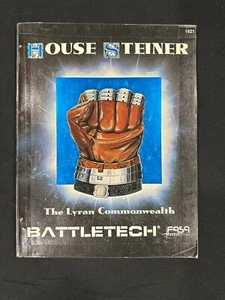 Battletech - House Steiner The Lyran Commonwealth COMPLETE w/ Map - FASA 1621 - Foto 1 di 5