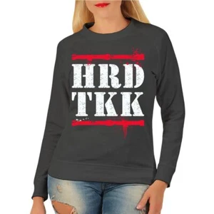 Sudadera de mujer Hard Tekk HRD TKK Tekkno Techno Music Hardcore Festival Merch - Imagen 1 de 3