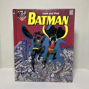 Batman Vintage Look and Find Hardcover Buch DC Comics Superheld 1996 - Bild 1 von 12