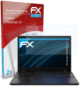 atFoliX 2x Schermbeschermer voor Lenovo ThinkPad L14 Screen Protector duidelijk - Afbeelding 1 van 9