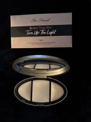 Too Faced Born This Way Turn Up the Light Highlighting Palette-Light-New W/Box - Image 1 of 4