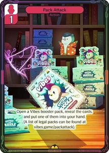 Vibes TCG  FOIL  Pack Attack  - Legend of the Lils Card # 015 - Picture 1 of 1