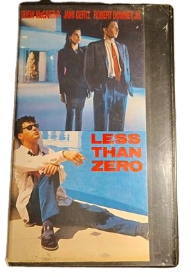 Less Than Zero Vintage VHS Clamshell Case - Image 1 of 4