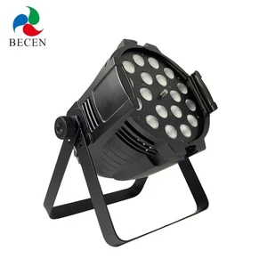 Upgrade Version Led Zoom Par Light 18x18W RGBWA UV 6in1 Par Can DJ Stage Church - Picture 1 of 9
