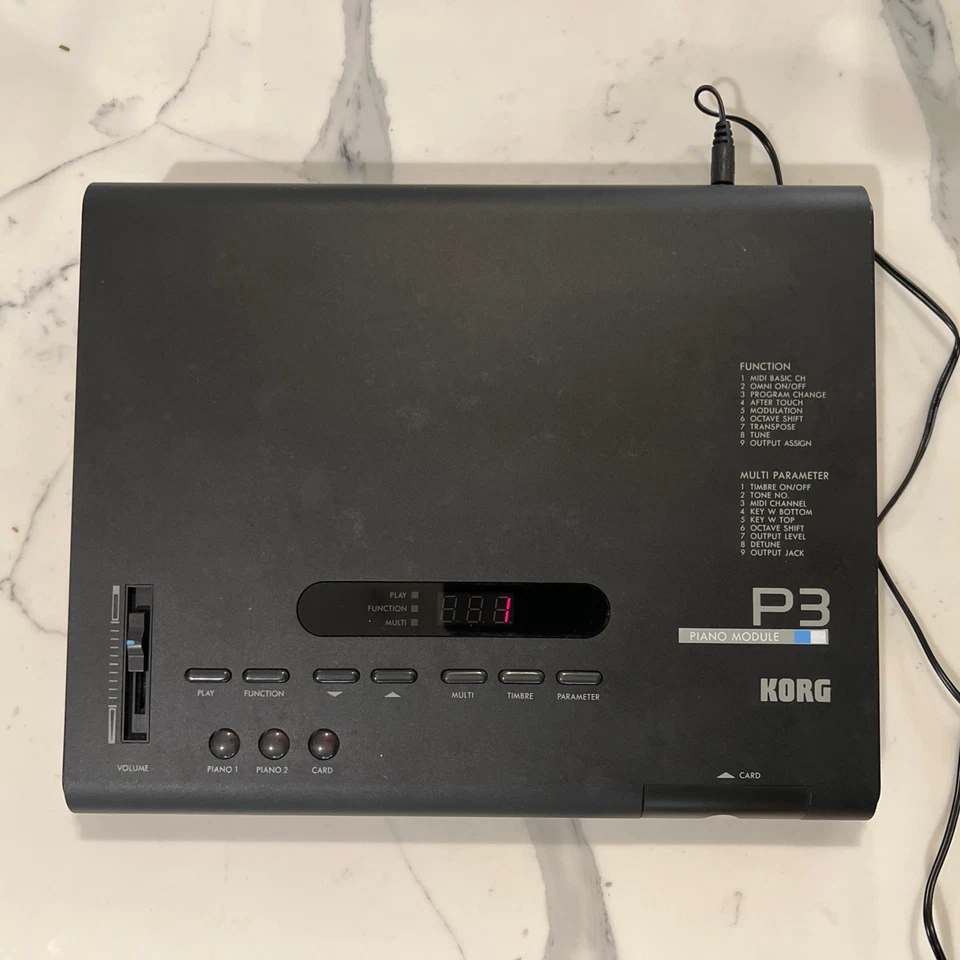 Korg P3 数字钢琴音响模块 MIDI 带电源 — * 工作* — 第 1/1 张图片
