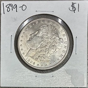 1899-O Morgan Silver Dollar, Brilliant Uncirculated - Picture 1 of 2