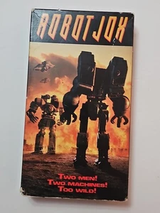 Robot Jox (VHS 1991) TESTED WORKS - RCA/Columbia OOP RARE CULT CLASSIC SCI-FI - Picture 1 of 7