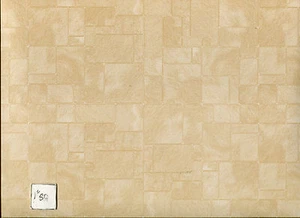 Worn Flagstone paper flooring Jackson's Miniatures wallpaper dollhouse 1pc JM13 - Picture 1 of 1