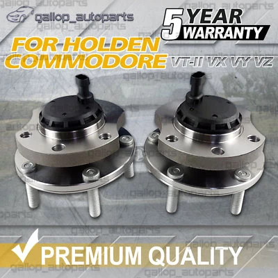 2 x FOR Holden Commodore Front Wheel Bearing Hub VT II VX VY VZ With ABS New - image 1 of 4