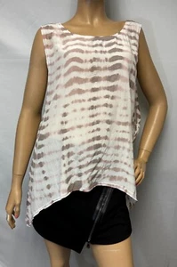 Blusa Top Mujer Gypsy 05 100% Seda Grande - Imagen 1 de 6