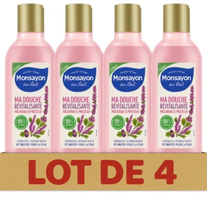 Lot de 4 Gel Douche Monsavon Fleur De Patchouli Naturelle Hydratante 4 x 300ml - Picture 1 of 2