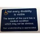 Invisible disability Card | Hidden disability Card | Free P&P
