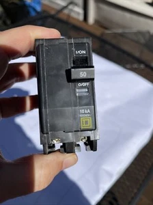Square D two pole 50 amp Snap on QO style breaker - Picture 1 of 12