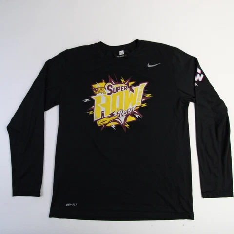 Minnesota Golden Gophers Nike Nike Tee Long Sleeve Shirt Men's Black Used Cover