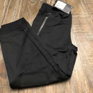 Under Armour Sport Track Pants Pennant 2.0 Size Youth 4 in Black - Picture 1 of 2