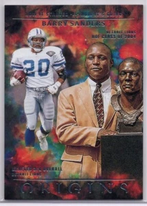 Barry Sanders 2021 Origins Football How It Started vs How It’s Going - Picture 1 of 2