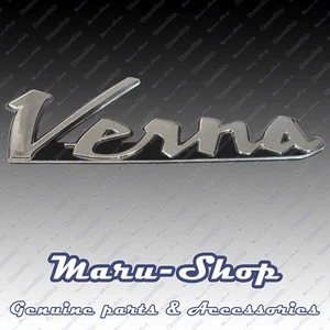 Emblema insignia logotipo letras maletero "Verna" para 03~05 Hyundai Accent/Verna - Imagen 1 de 1