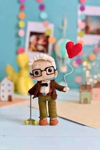 Crochet Grandpa Doll | Handmade Amigurumi Gift | Soft Toy for Children - Picture 1 of 5