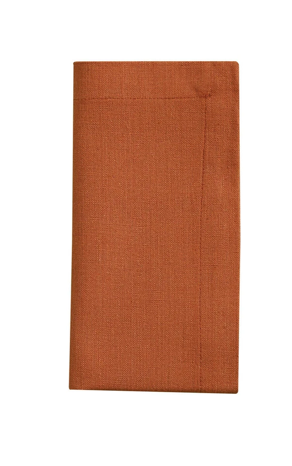 Park Design Chadwick Terracotta Rust Dinner Napkins ~~ Set of 2 ~~  - Image 1 of 1