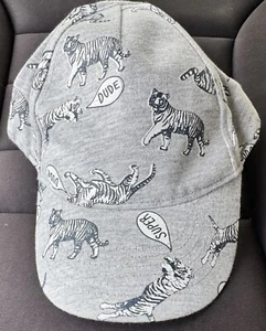 H&M Girls Boys Grey Baseball Hat Cap Adjustable - Picture 1 of 3
