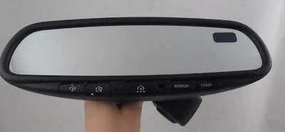 Espejo retrovisor eléctrico Infiniti M35 M45 2006 con brújula, atenuación automática, negro OEM 06 Foto 1 de 4