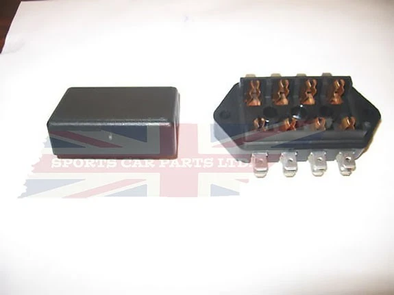 Nueva caja de fusibles para Triumph TR6 1969-1976 TR250 alta calidad con cubierta Foto 1 de 3