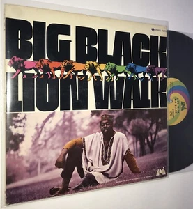 Big Black - Lion Walk Vinyl LP UNI 73033 1968 MCA Afrobeat / Funk / Soul - Picture 1 of 12