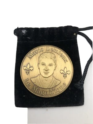 Mario Lemieux Jersey Retirement Commemorative Gold Coin Civic Arena Giveaway - Image 1 of 4