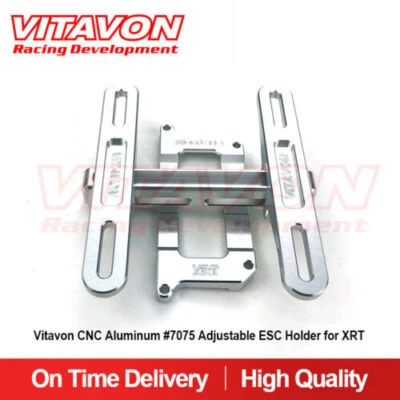 Vitavon CNC Aluminum #7075 Adjustable ESC Holder for XRT 1/5   4colors - Image 1 of 4