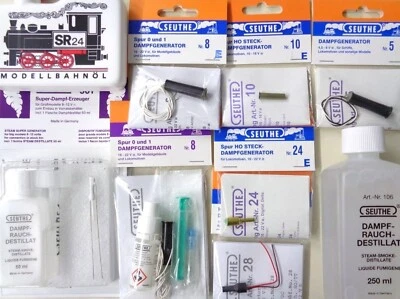 SEUTHE Rauchgenerator H0 Dampfgenerator Destillat f. Lokomotiven Schiffe Gebäude - Bild 1 von 2