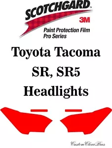 3M Paint Protection Film Pro Series Clear Bra Shield 2024 2025 Toyota Tacoma - Picture 1 of 3