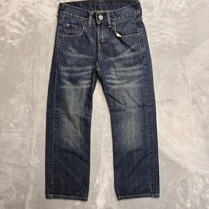 Levi’s Strauss 569 Boys Blue Jeans Size 8 Slim - Picture 1 of 7