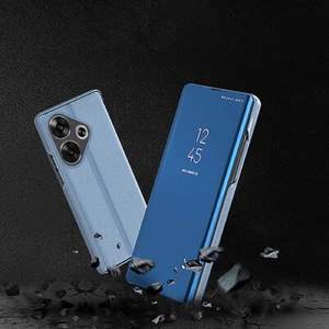 For Honor Magic 7 lite/200 Pro/70 Lite Case View Mirror Leather Flip Stand Cover - Picture 1 of 19