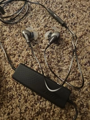 Bose QC20I Cuffie auricolari - Nero - Immagine 1 di 4