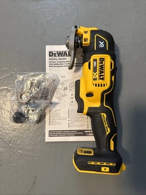 Multiherramienta oscilante inalámbrica de 3 velocidades DEWALT DCS356B 20V Li-ion XR con hoja - Imagen 1 de 4