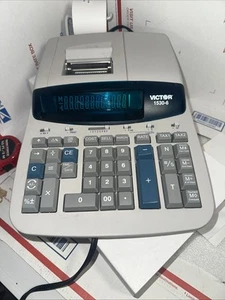 Victor Technology Victor 1530-6 10-Digit Desktop Printing VCT15306 WORKING - Picture 1 of 6