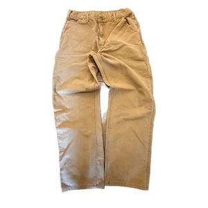 Vintage Carhartt Tan Duck Canvas Arbeitshose - Größe 31/33 - Bild 1 von 6