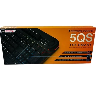 Das Keyboard 5QS Smart RGB Programmable Mechanical Keyboard For Work/Gaming NEW - Image 1 of 4