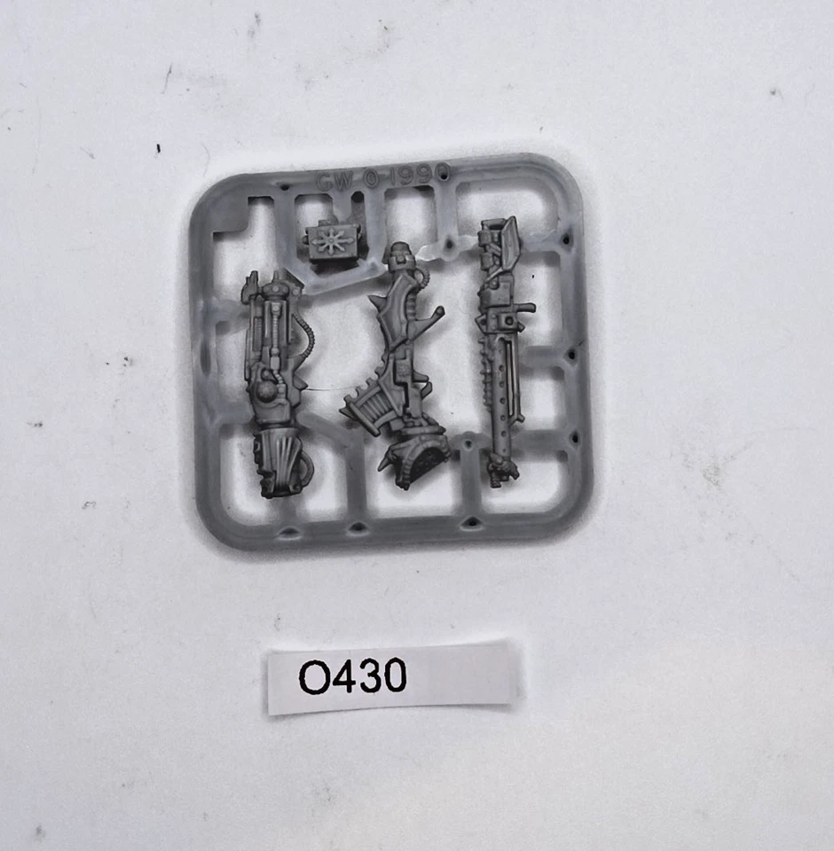 Warhammer 40k Rogue Trader Chaos Renegade Space Marines Heavy Weapons Sprue OOP - Image 1 of 1
