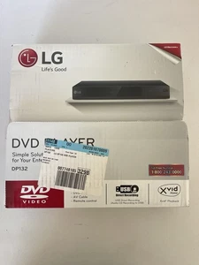LG DVD CD Player USB Direct Recording Xvid Playback w/ Remote Model DP132 - Picture 1 of 5
