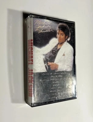 Michael Jackson Thriller Cassette Tape Epic Records 1982 VTG ~No Tested - Image 1 of 4