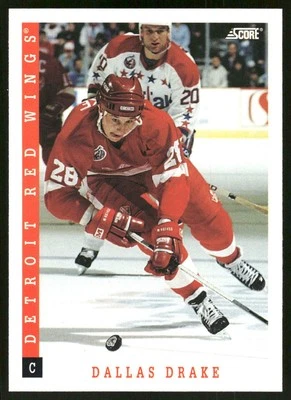 #246 Dallas Drake 1993-94 Score Rookie - Image 1 of 2
