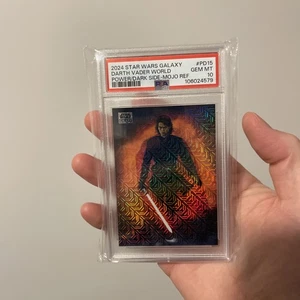 2024 Topps Star Wars Galaxy Mojo /50 Darth Vader World Between PD15 PSA 10 - Picture 1 of 7