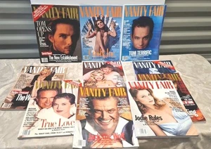 1994 VANITY FAIR Magazine Lot of 10 Vintage - Picture 1 of 12