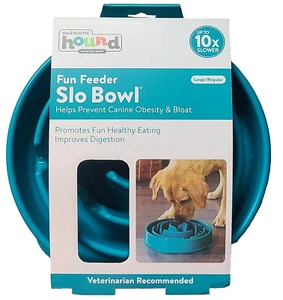 Alimentador divertido Outward Hound tazón de alimentación lenta para perros - grande 10" (hasta 4 tazas) - Imagen 1 de 9