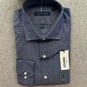Tommy Hilfiger Herren Hemd Regular Fit weiß 16-16,5 34-35 Large - Bild 1 von 5