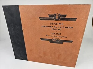 Bruno Walter Brahms Symphony 3 F Major Opus 90 LP Vinyl Record Vienna Philharmon - Picture 1 of 11