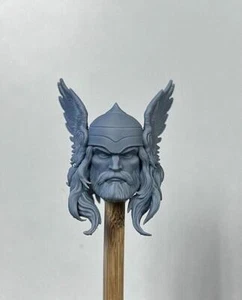 1:4 Head Sculpt Beard Thor heroes Carved For 18" Male Action Figure Body Toys - Picture 1 of 1