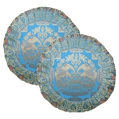 Boho Cushion Cover Brocade Jacquard Bohemian Throw Decor Pillow Cover Case - Image 1 of 4