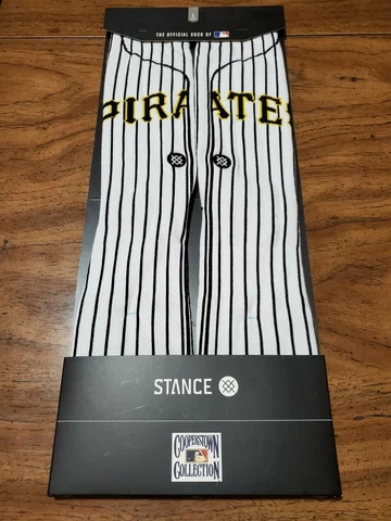 Stance Pittsburgh Pirates Cooperstown Collection Baseball Crew Socks. "Home Alt Cover